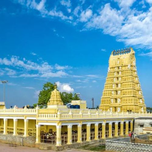 Chamundi Hills viewpoint near Mysore
